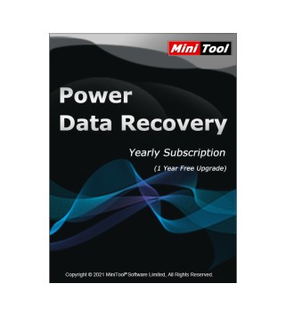 MiniTool Power Data Recovery Yearly Subscription 1 Jahr / 1 PC Key GLOBAL